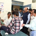 स्वास्थ्य मंत्री सुबोध उनियाल ने सामुदायिक स्वास्थ्य केंद्र नंदगांव का किया औचक निरीक्षण